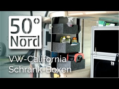 Cabinet box / VW-California / rear cabinet – 50°Nord