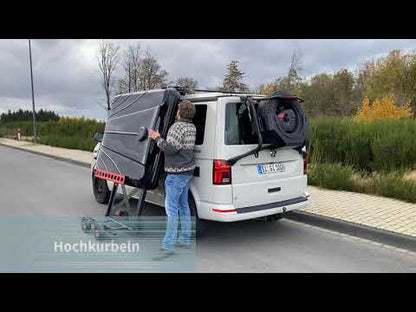 upngo roof tent lift UPnGO roof tent lift – 50°Nord
